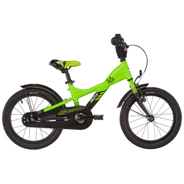 Bicicleta Niño S'COOL XXLITE Alu 1V 16" Verde/Negro 0